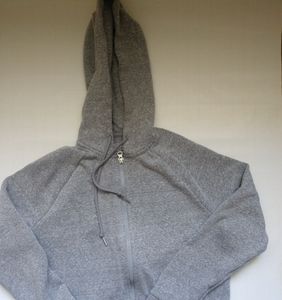 Grey zip up jacket